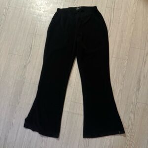 Volcom black velour pants